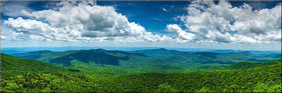 1957 View from Mt. Pisgah